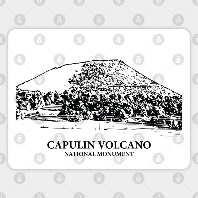 Capulin Volcano National Monument Magnet by Lakeric